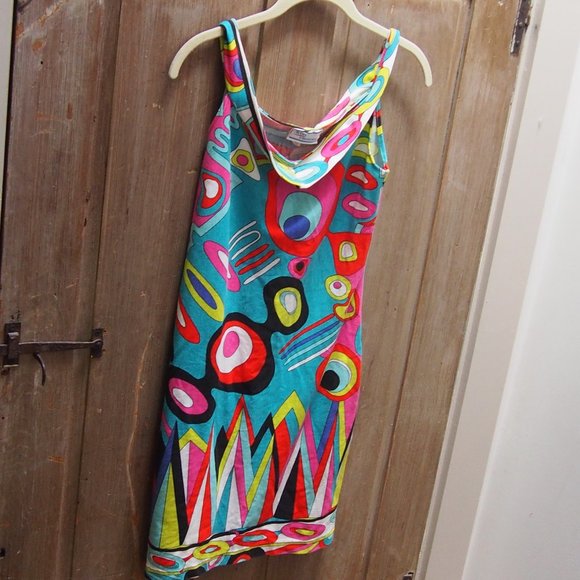 Vintage Dresses & Skirts - Vintage Avon Fashions Groovy Abstract Dress